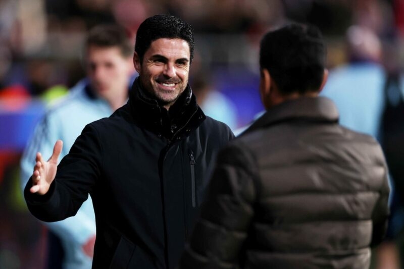 Mikel Arteta nominated for Manager of the Month