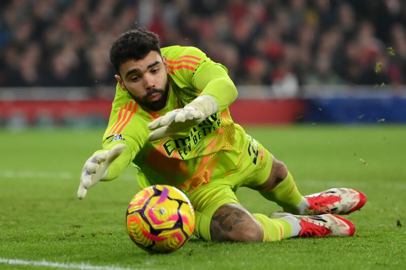 Arsenal's Raya receives Save of the Month nomination