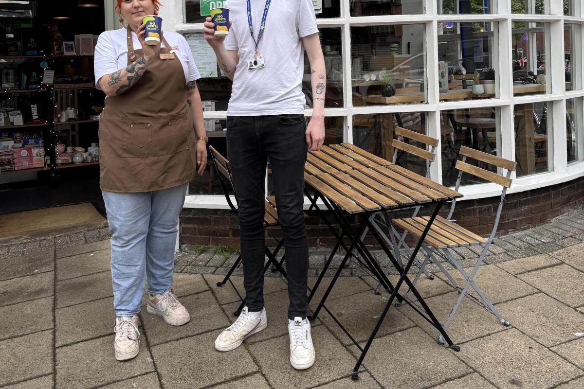 Charity teams up with coffee shops to raise mental health awareness