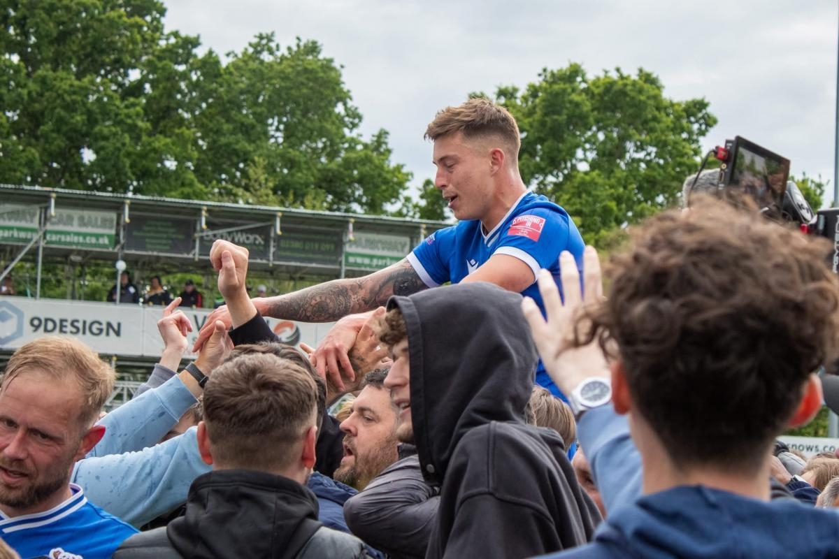 AFC Totton match-winner Taylor 'over the moon' at play-off success