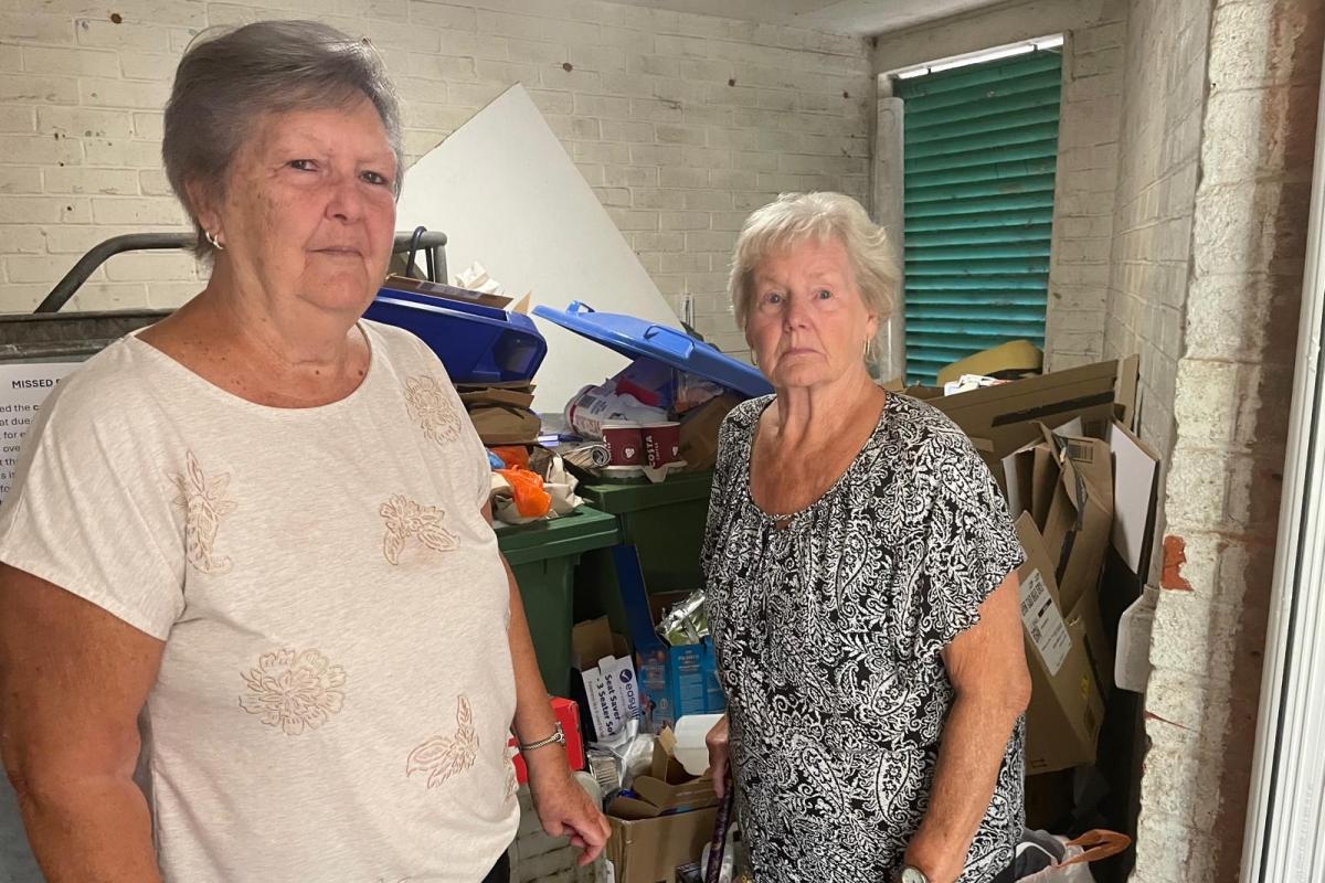 Shirley residents fury as bins not collected for five weeks in a row