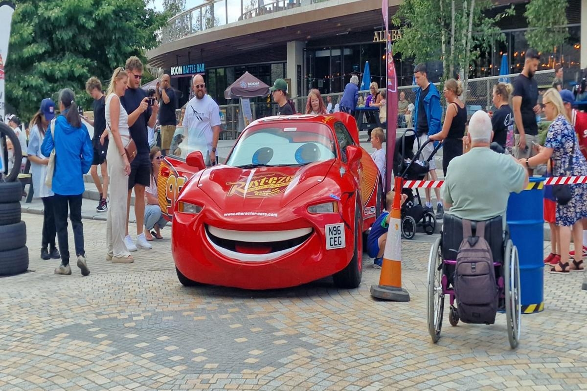 Check out Lightning McQueen! Iconic film and TV cars on show at Westquay