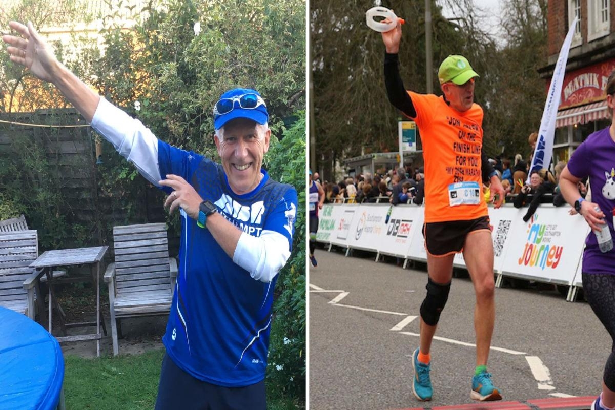 DJ who ran first Southampton marathon in 1982 to tackle it again this weekend