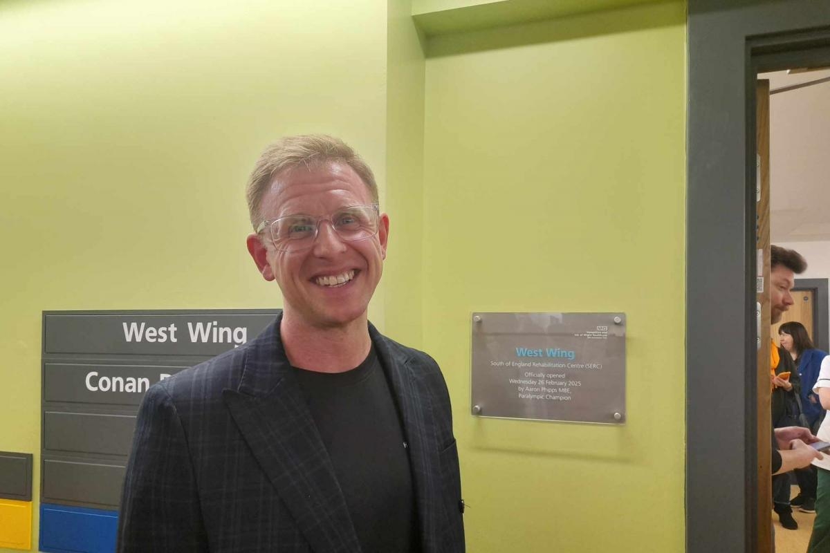 ‘Life-changing' hospital wards officially unveiled by gold medal-winning Paralympian