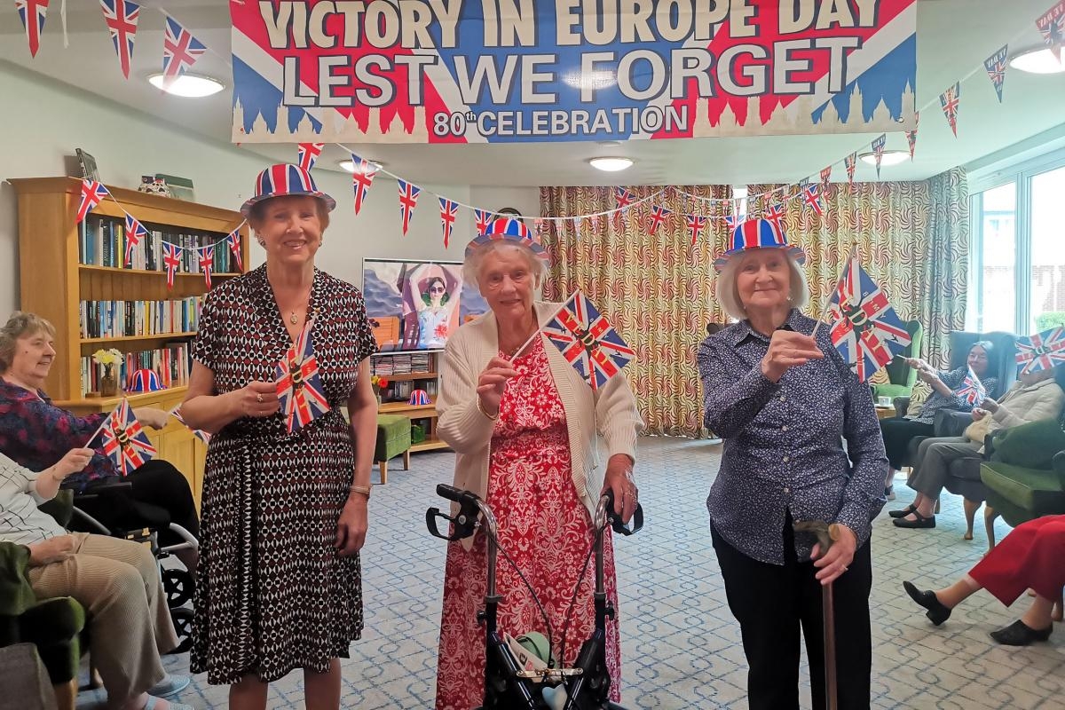 Care home residents share VE Day memories