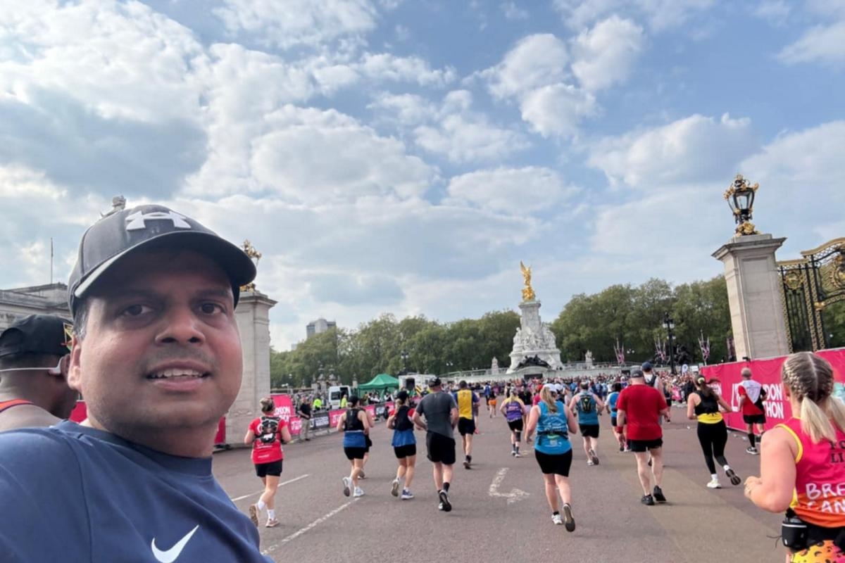 Southampton man completes London Marathon after son secretly entered him into race
