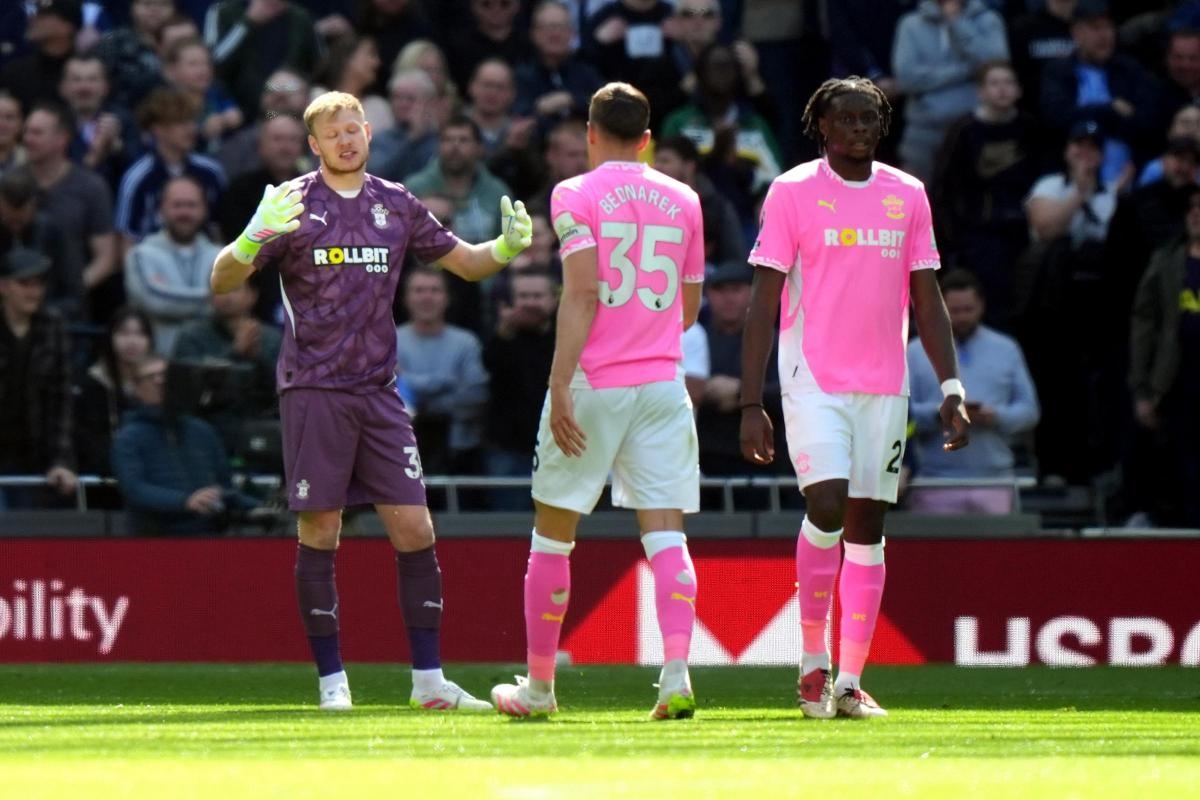 Saints officially relegated from Premier League with defeat at Tottenham
