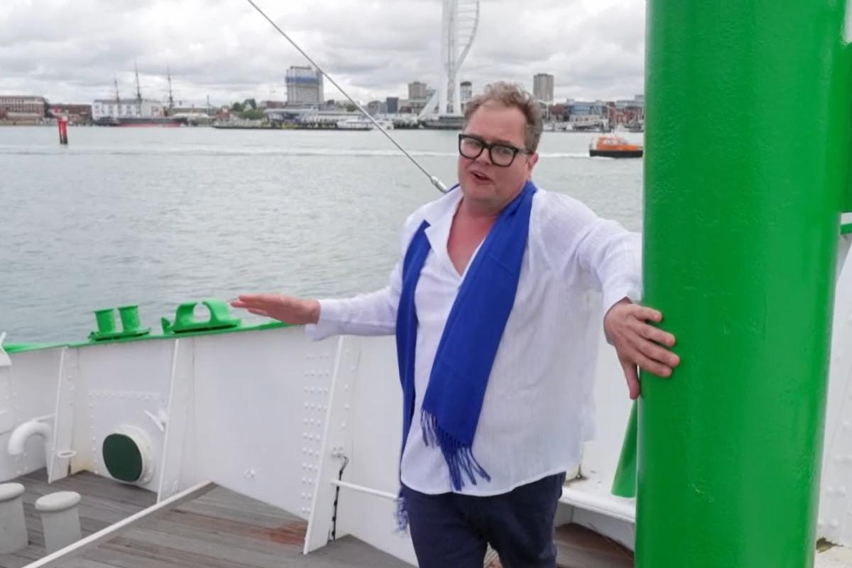 MP's 'dismay' as Alan Carr show says Gosport development is in Portsmouth