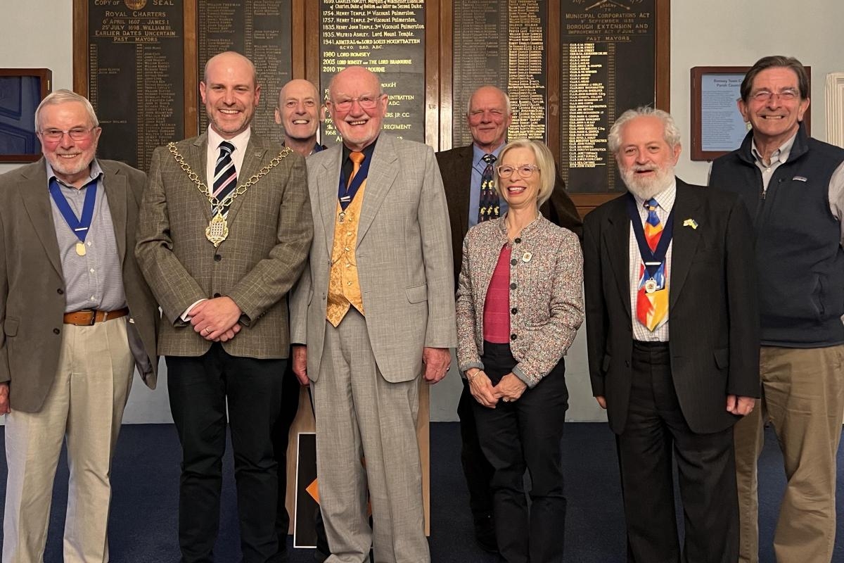 Former Romsey Town Mayor celebrates 50 years since election