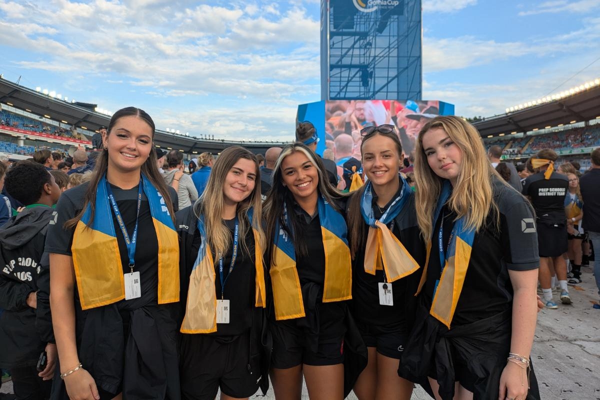 Students gain experience at world's largest youth football tournament