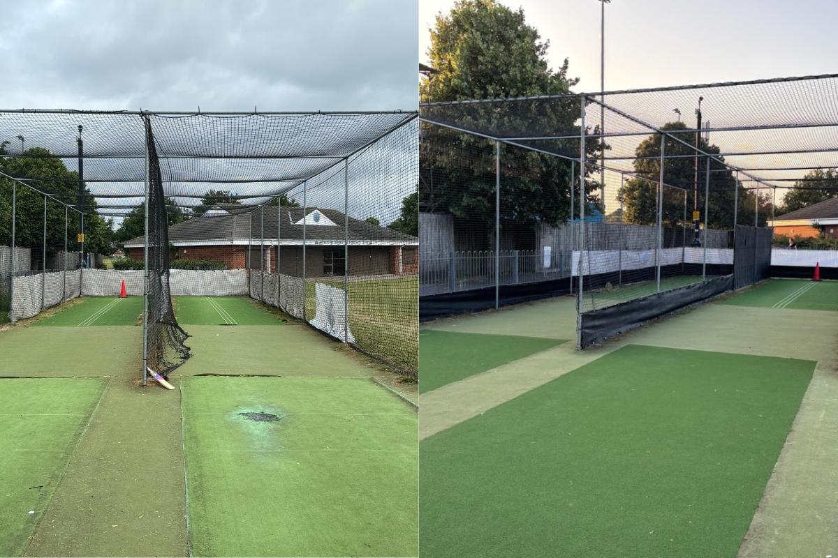 New training nets at Privett Park a big hit with Gosport cricketers