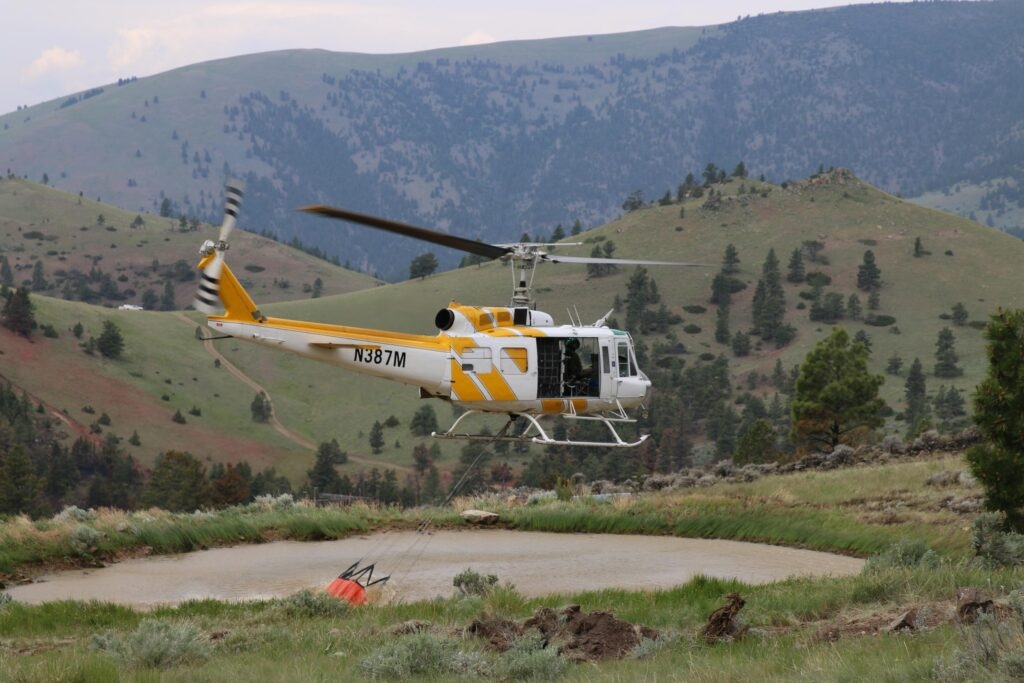 Hilger Valley Fire near Helena mostly contained, human caused