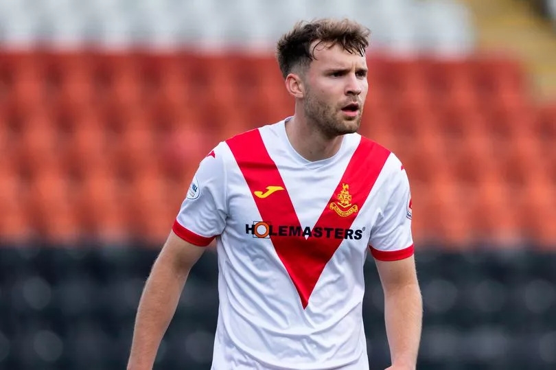 Airdrie announce Ben Wilson exit as striker joins The New Saints for club record fee