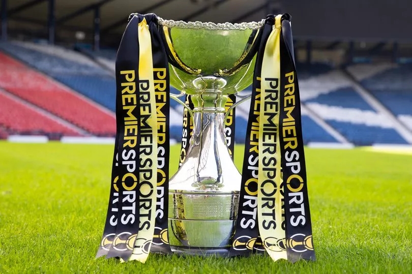 When is the Premier Sports Cup draw as Celtic and Rangers amongst teams who enter the hat for last 16