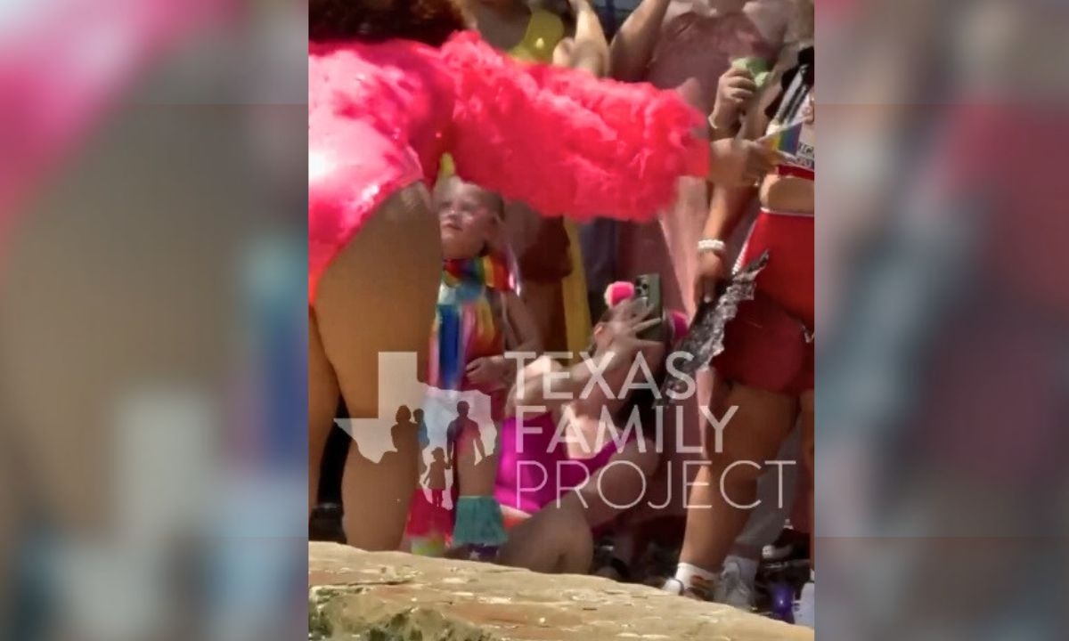 McKinney 'Pride' Uses Kiddie Corner For Drag Queen Catwalk