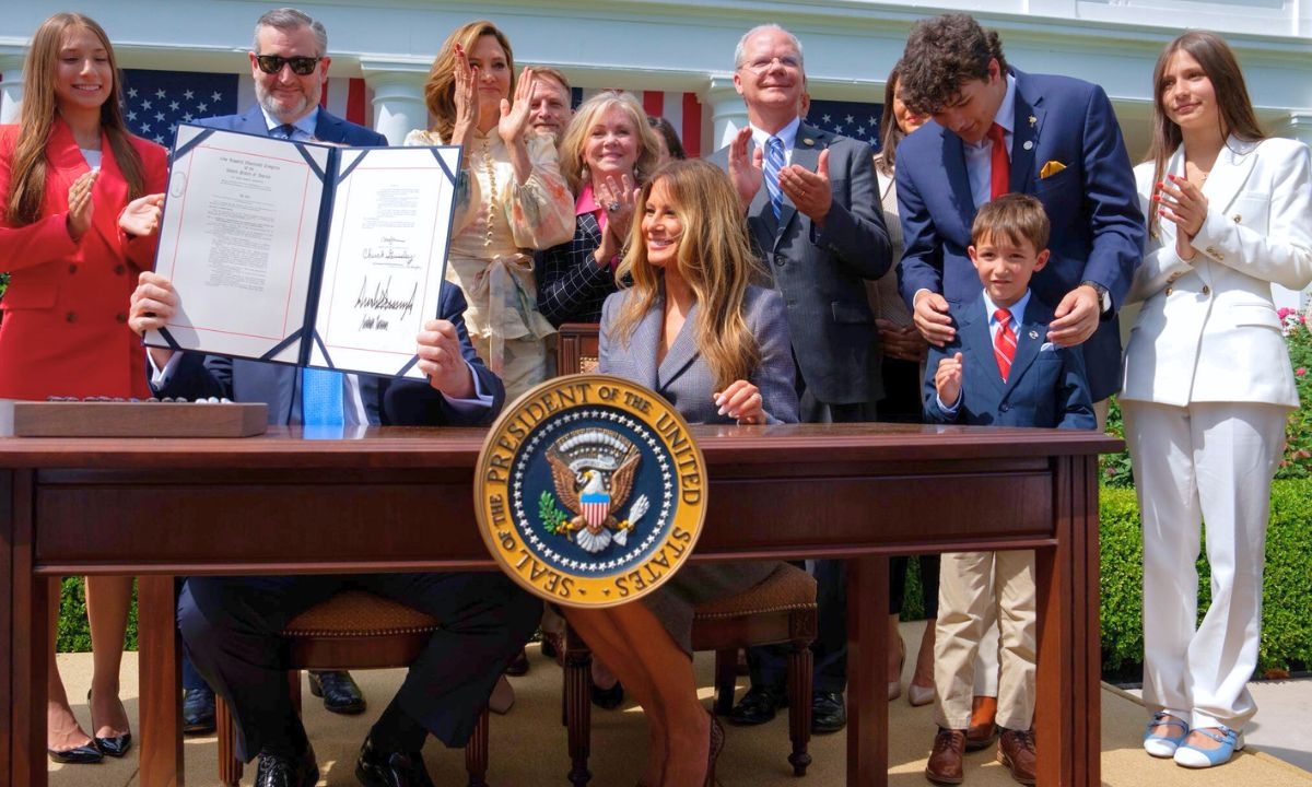 Melania Trump Affirms Commitment To Protecting Children Online