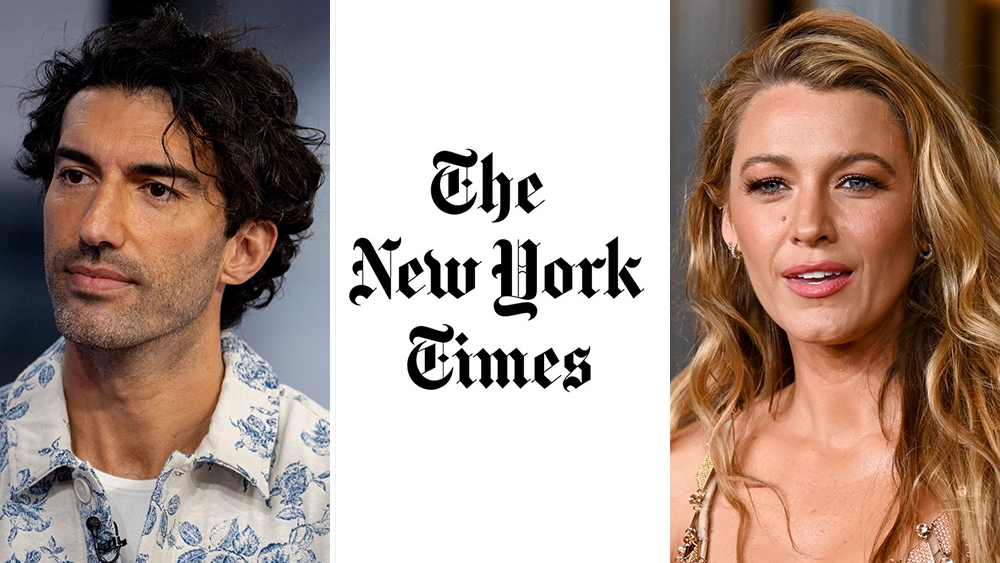 Justin Baldoni Insists 'Pietistic' New York Times Stay In Blake Lively Clash; Gray Lady Wants Dismissal