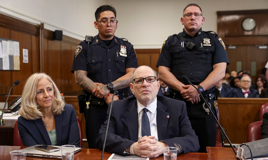 'That Sounds Like Rape': Harvey Weinstein's Retrial Hears Testimony On 2006 NYC Assault; Jury Shown Photos Of Producer With Hillary Clinton, Elizabeth II