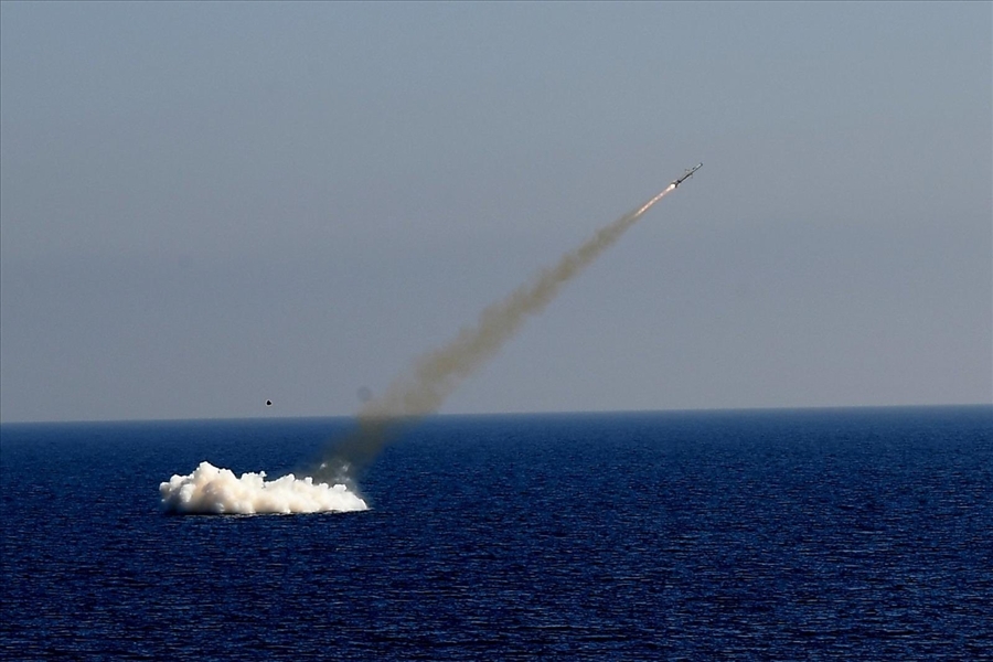 Turkish submarine test-fires ‘Atmaca' anti-ship missile