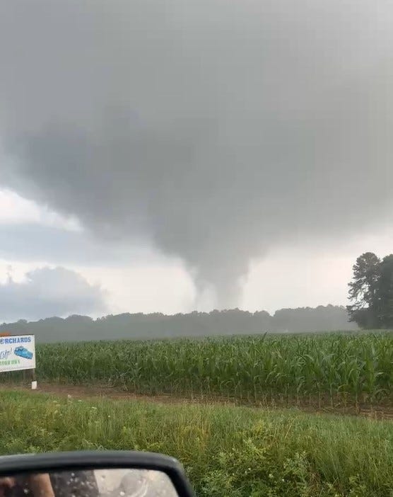 Video: Funnel cloud over Frankford June 30; NWS can't confirm tornado