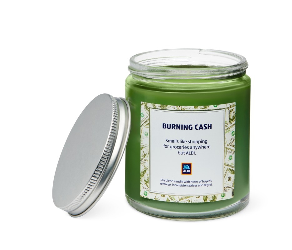 Aldi Is Giving Away Free Candles Inspired by Buyer's Remorse—Here's How to Get Yours