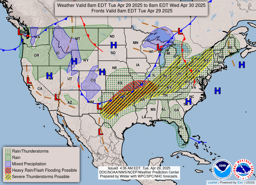 When will the storm hit? Timing Tuesday's severe weather in upstate NY