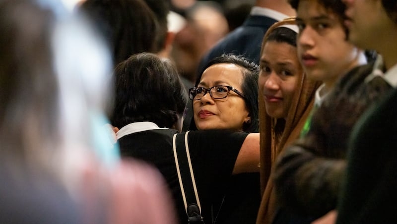 UVU President Astrid Tuminez at funeral for husband: ‘May Jesus hold you till we meet again'