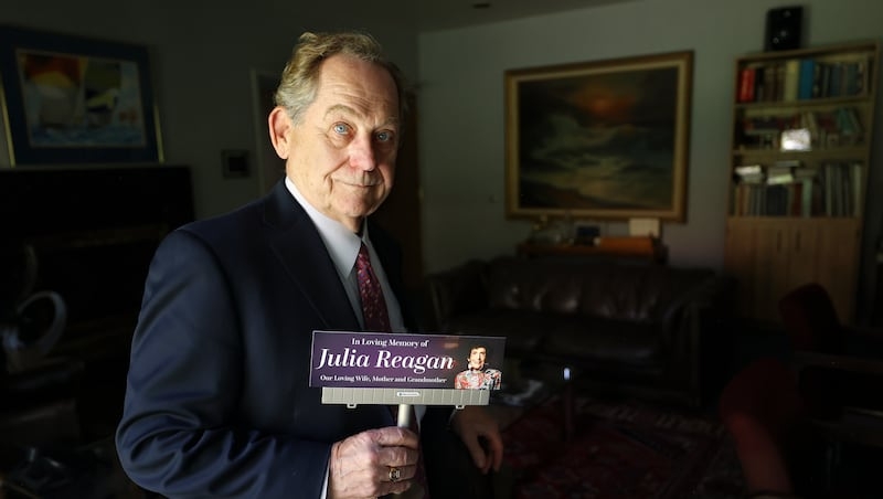 Bill Reagan plastered his heart along America's highways. He didn't realize everyone would notice