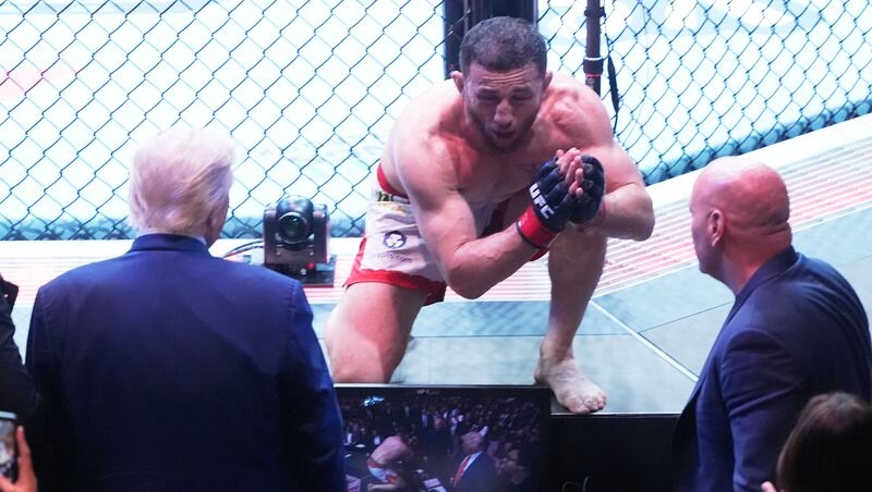 Will the White House actually host a UFC fight next Fourth of July?