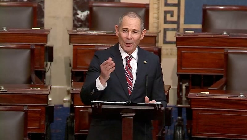 John Curtis weaves pioneer legacy, clean energy and fighting debt into first Senate floor speech