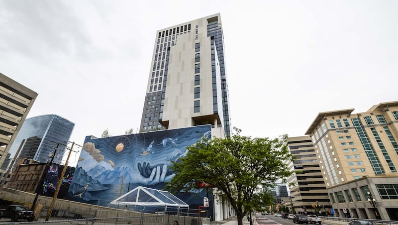 How Astra Tower unintentionally became Utah's tallest building with the state's largest mural