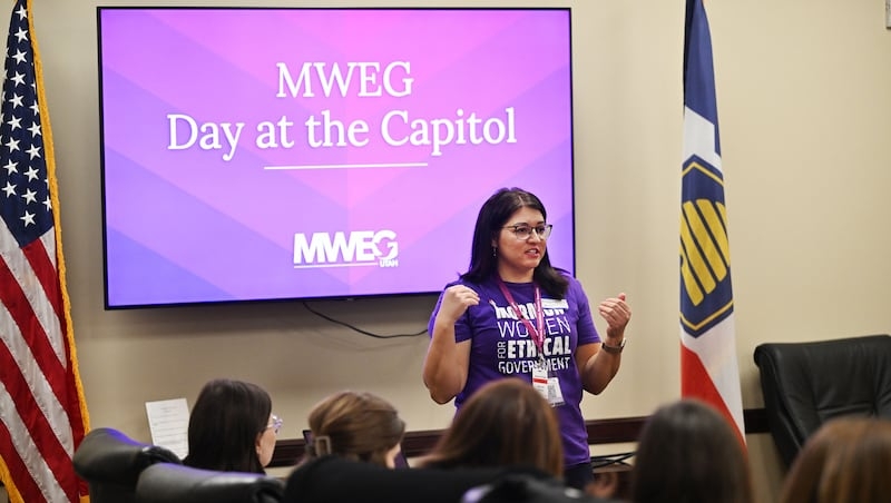 Members of MWEG gather at Utah Capitol for training