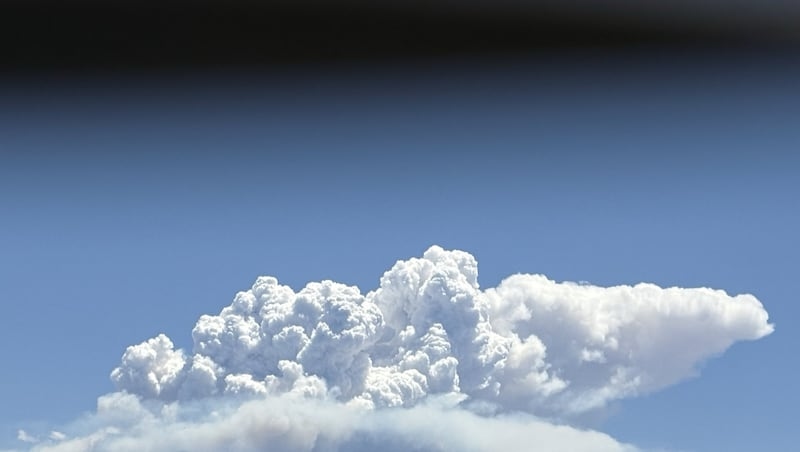 San Juan County wildfire grows to 7,200 acres, remains 0% contained, fire officials say