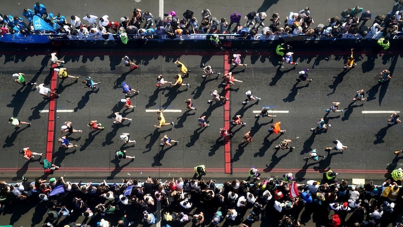 Why this woman finished the London Marathon in a wedding dress