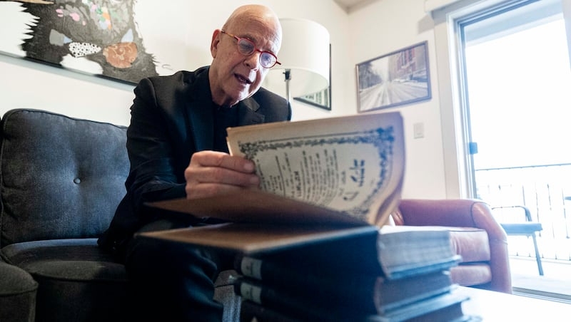 Nazis stole this Holocaust victim's books. How his grandson unexpectedly got them back