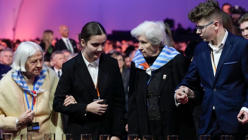 Holocaust survivors share their experiences on the 80th anniversary of the liberation of Auschwitz