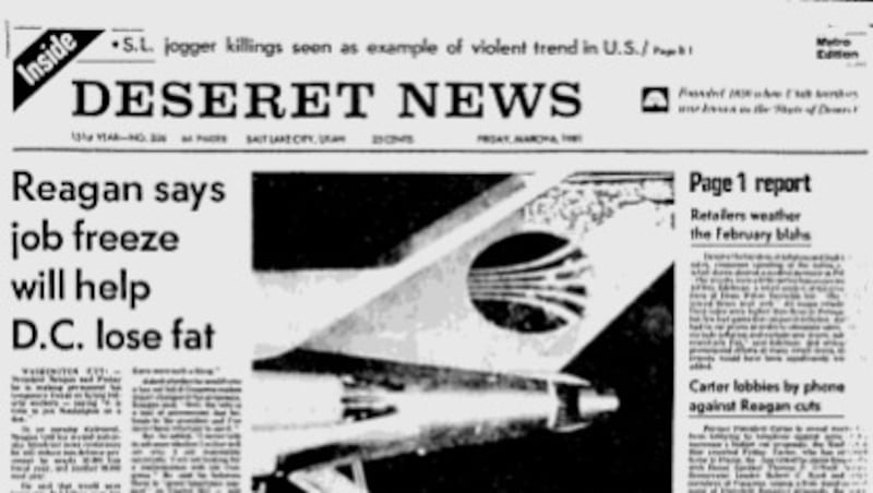 Deseret News archives: Walter Cronkite told it like it was until this day in 1981