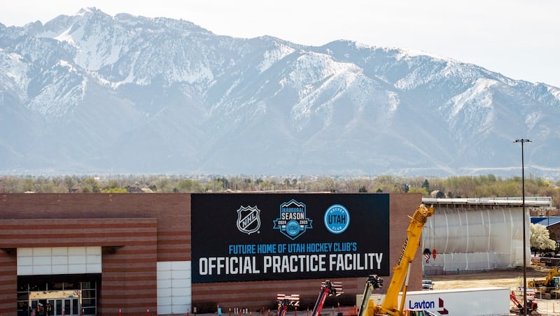 Video: Here's how the new Utah Mammoth practice facility is coming along