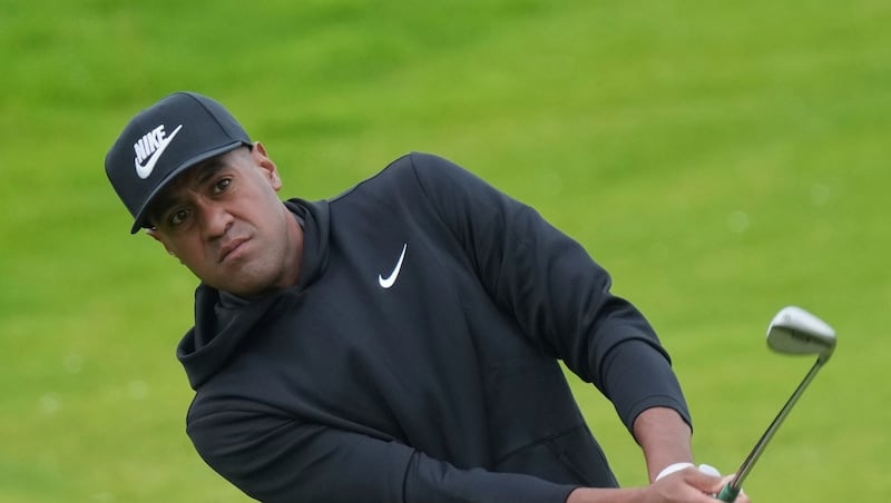 Tony Finau posts solid round during Day 1 of The Open Championship