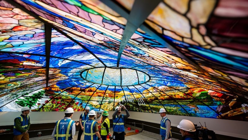 One-of-a-kind stained-glass dome will top Utah's new Capitol building