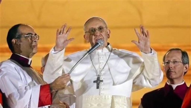 Deseret News archives: Pope Francis selected to lead Catholics in 2013