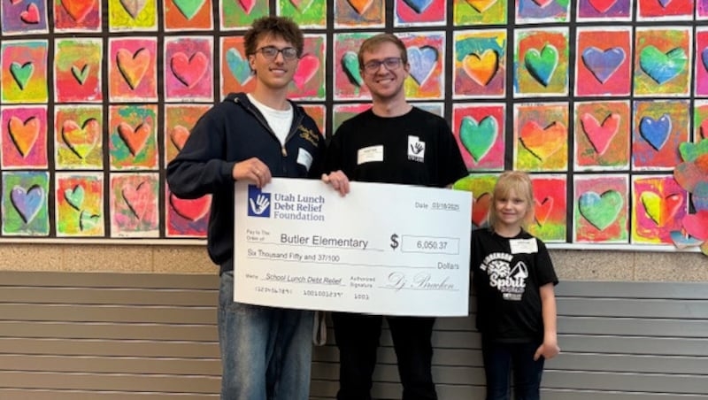 Teen helps nonprofit pay off portion of Utah's $2.8M school lunch debt