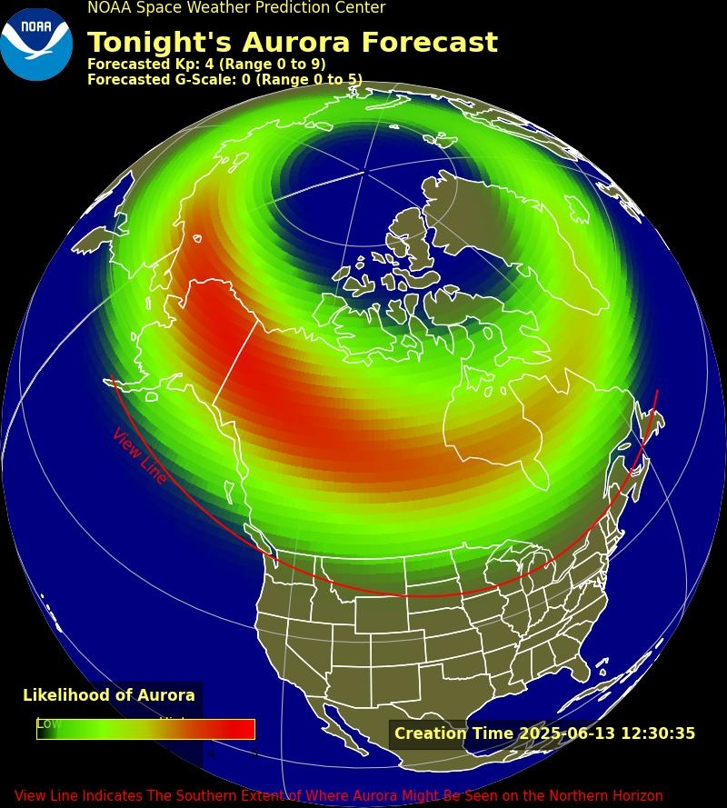 Northern lights may be viewable in parts of Michigan. Where to see them
