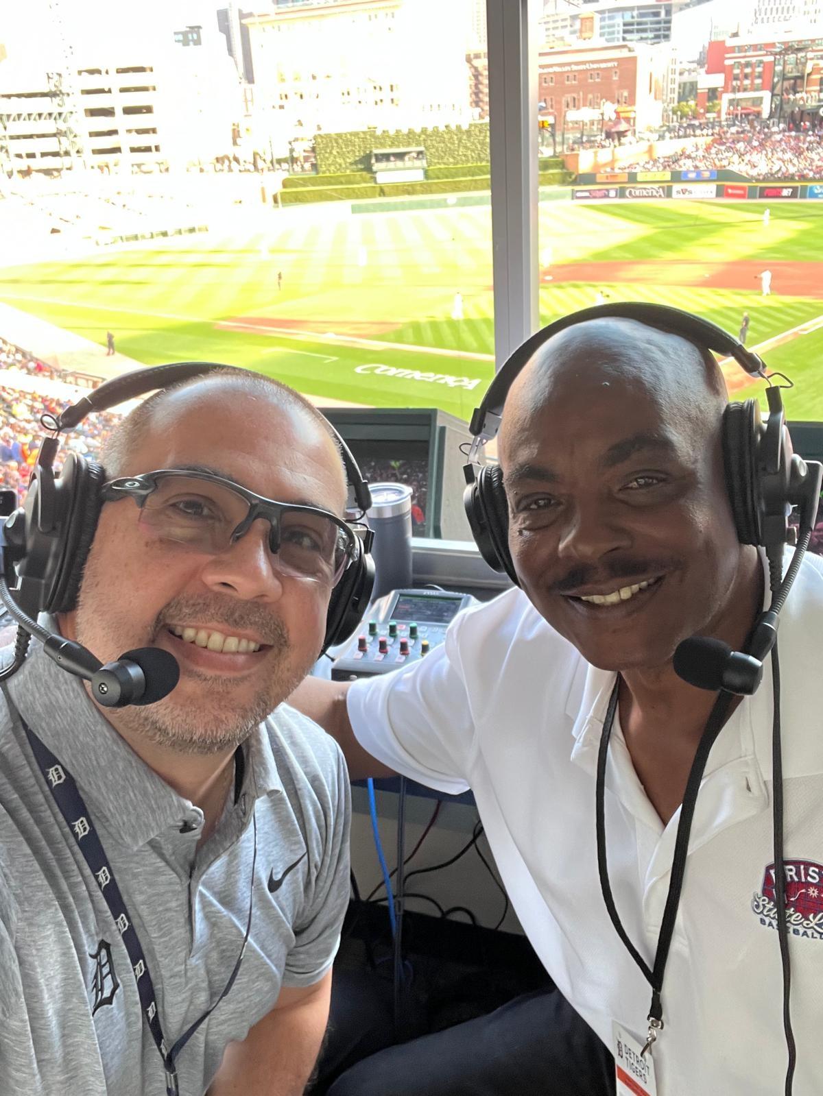 Detroit Tigers' do-everything broadcaster Carlos Guillén does more than just handle radio