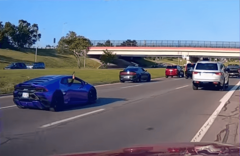 Gunfire from rented Lamborghini during wedding procession in Dearborn leads to arrest