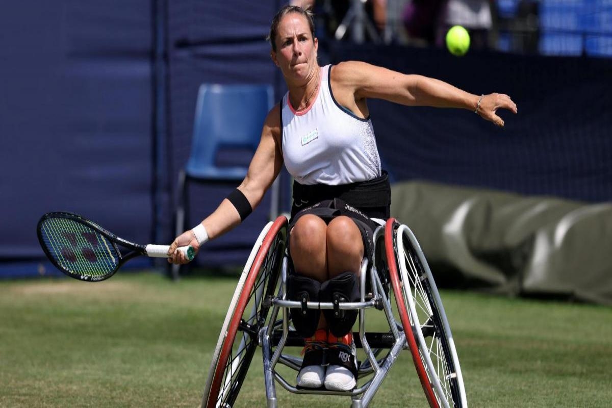 Tennis ace claims doubles title as Wimbledon preparations continue