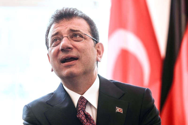 Thousands protest against Istanbul mayor's removal 100 days ago