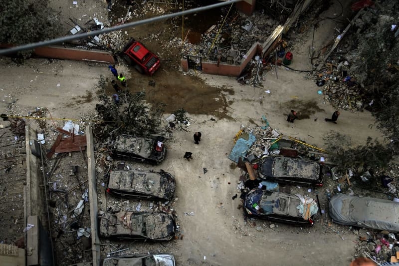 Israeli airstrike on Beirut suburb kills three and injures seven