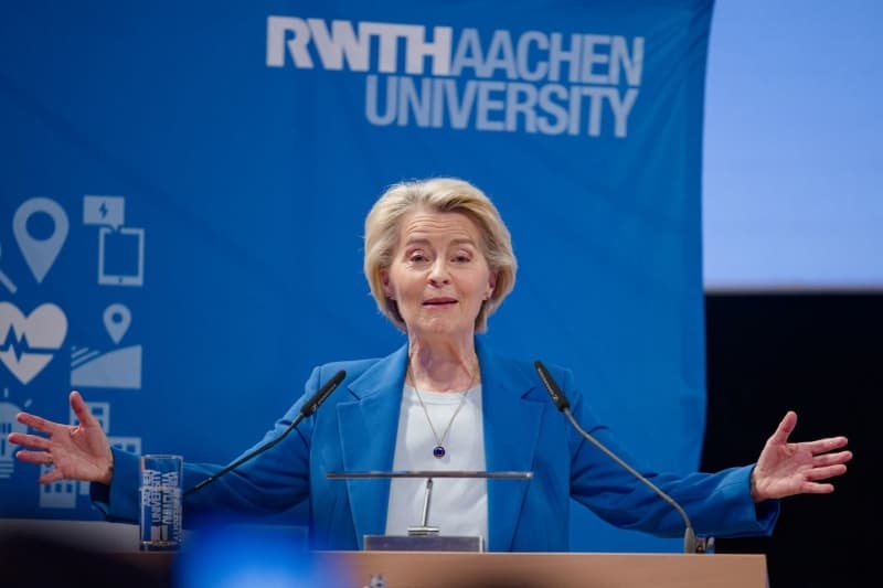 Von der Leyen to receive Charlemagne Prize for European unity