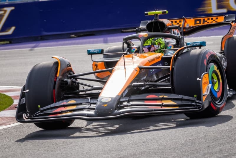 Norris tops final Canadian GP practice as Piastri struggles again